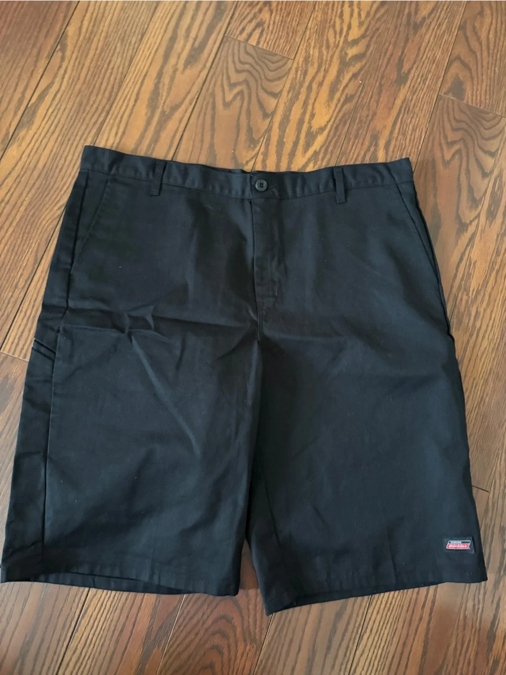 Dickies Black Cargo Shorts with Utility Pockets